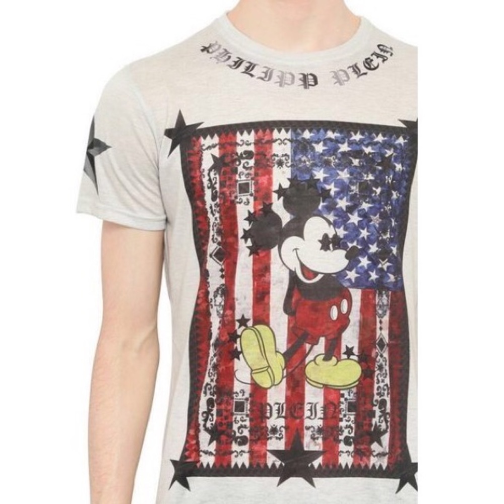 PHILIPP PLEIN Mickey Mouse USA Limited edition tee
